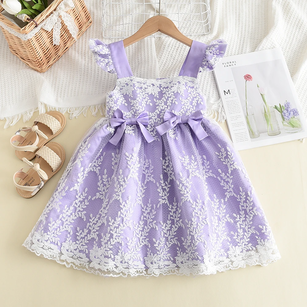 4-7 Year Cute Baby Girl Lace Flower Princess Dresses Toddler Girl Birthday Dress Clothes Kids Summer Bow Prom Tulle Tutu Costume
4-7 Year Cute Baby Girl Lace Flower Princess Dresses Toddler Girl Birthday Dress Clothes Kids Summer Bow Prom Tulle Tutu Costume