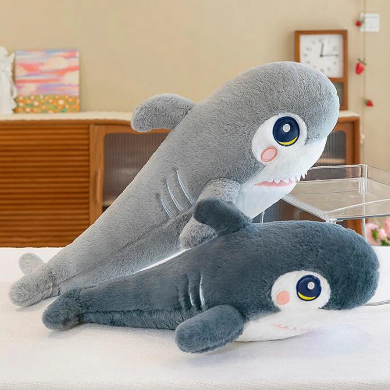90cm Giant Cute Shark Plush Toy Soft Pillow Stuffed shark Animal Pillow for Birthday Gifts Cushion Doll Gift For Children
90cm Giant Cute Shark Plush Toy Soft Pillow Stuffed shark Animal Pillow for Birthday Gifts Cushion Doll Gift For Children