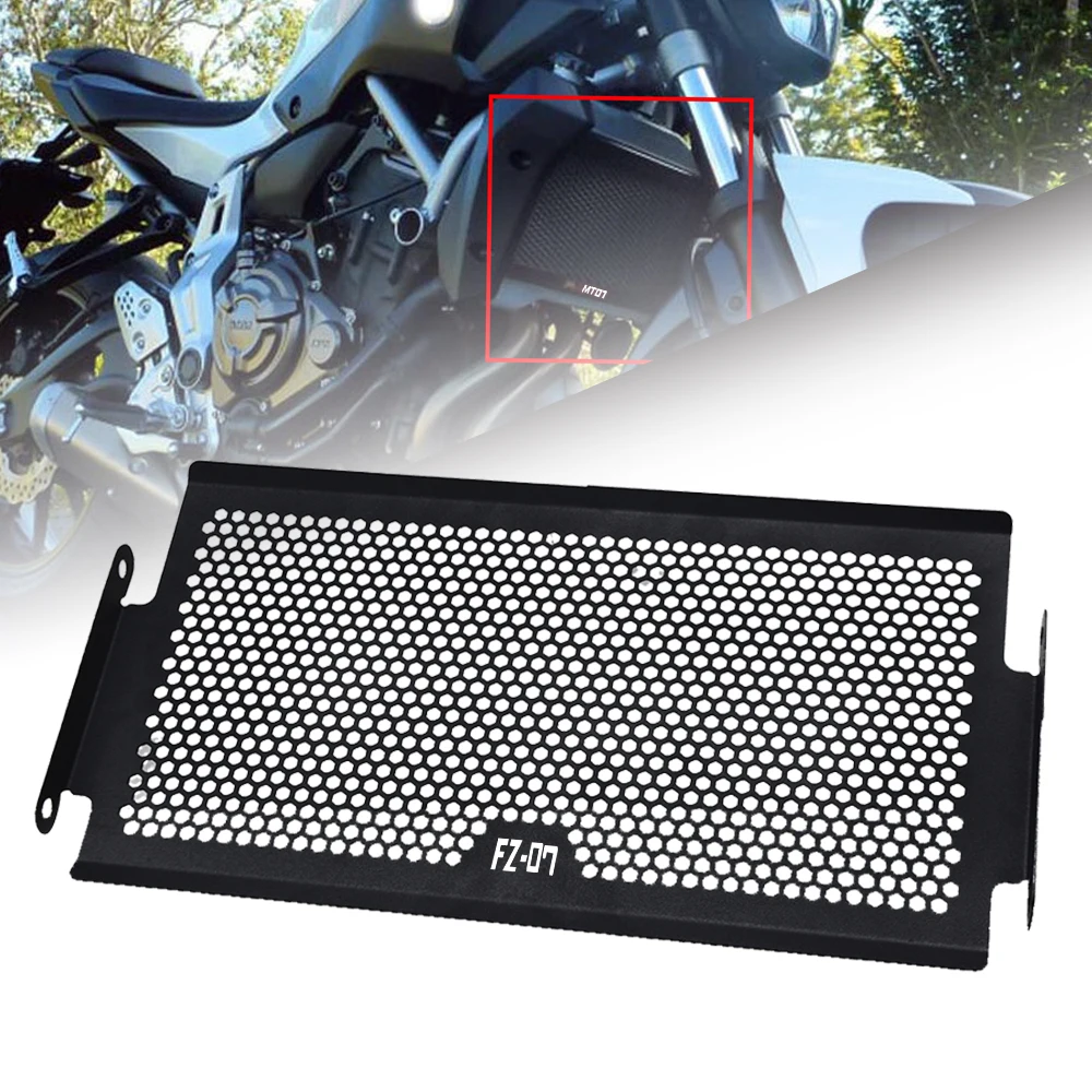 

Motorcycle Radiator protective Guards Grille Grill Cover For Yamaha Mt07 Mt-07 FZ07 FZ-07 MT 07 XSR700 2014 2015 2016 2017 2018