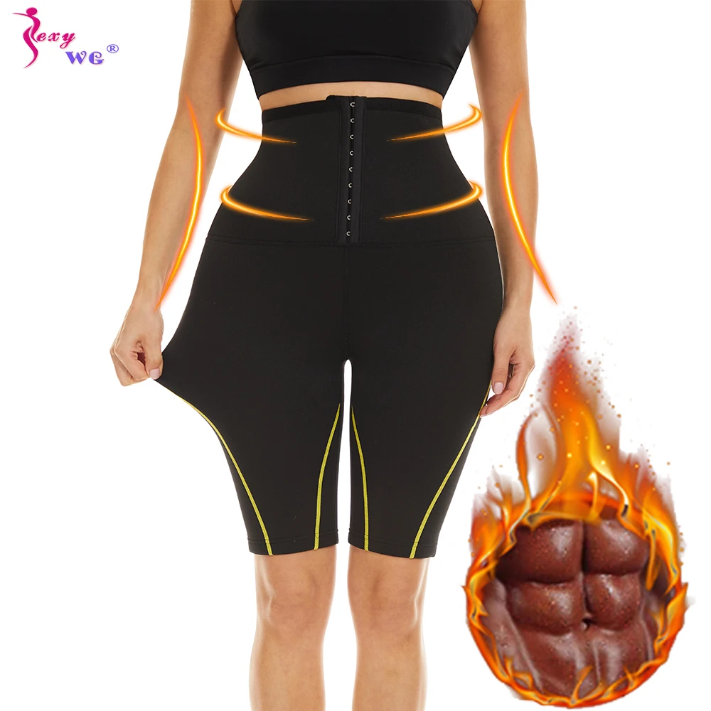 SEXYWG Women Slimming Sauna Sweat Pants Ladies Sweating Neoprene Weight Loss Shorts Slim Gym Workout Body Shaper Sportwear
SEXYWG Women Slimming Sauna Sweat Pants Ladies Sweating Neoprene Weight Loss Shorts Slim Gym Workout Body Shaper Sportwear