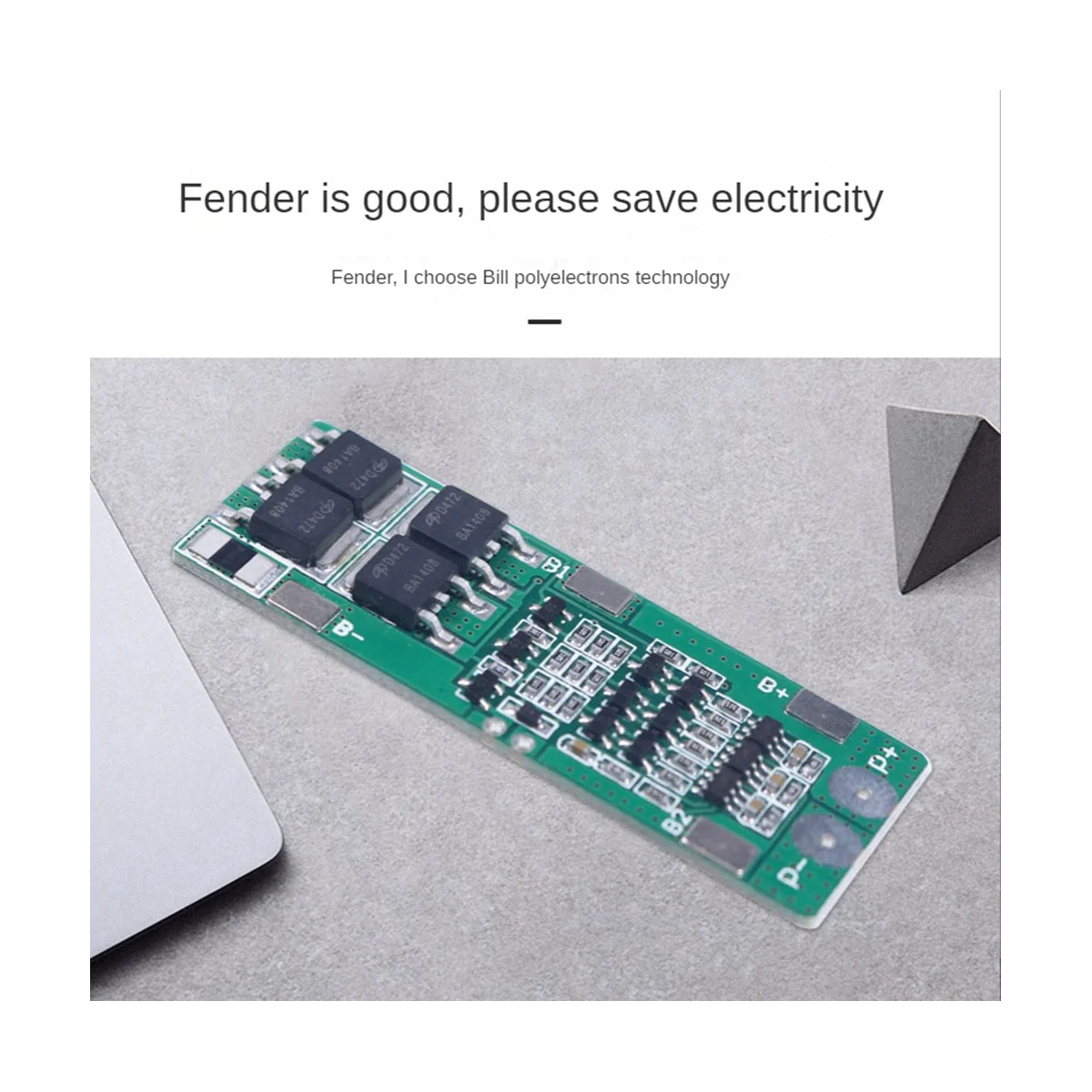 3S 15A - Lithium Battery 18650 Charger PCB BMS Protection Board for Drill Motor 12.6V Cell Module
3S 15A - Lithium Battery 18650 Charger PCB BMS Protection Board for Drill Motor 12.6V Cell Module