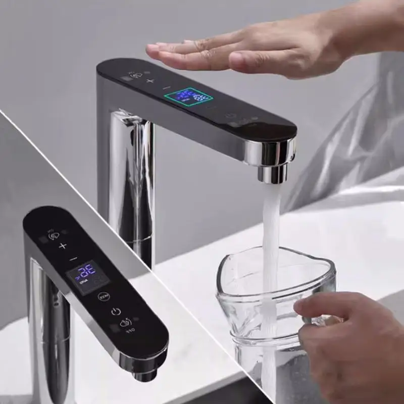 Fully automatic intelligent home sensing digital display constant temperature touch faucet kitchen bathroom basin faucet 
Fully automatic intelligent home sensing digital display constant temperature touch faucet kitchen bathroom basin faucet