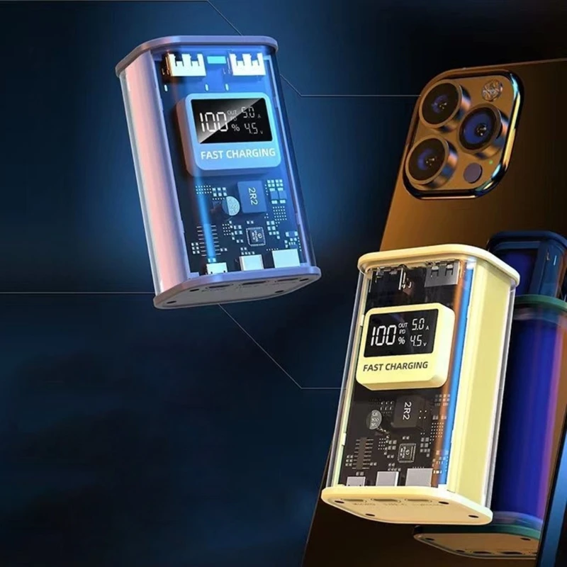 DIY 21700 Battery Power Box Shell PD 22.5W Fast Charging Power Bank Case LCD Digital Display Battery Power Supply Box
DIY 21700 Battery Power Box Shell PD 22.5W Fast Charging Power Bank Case LCD Digital Display Battery Power Supply Box