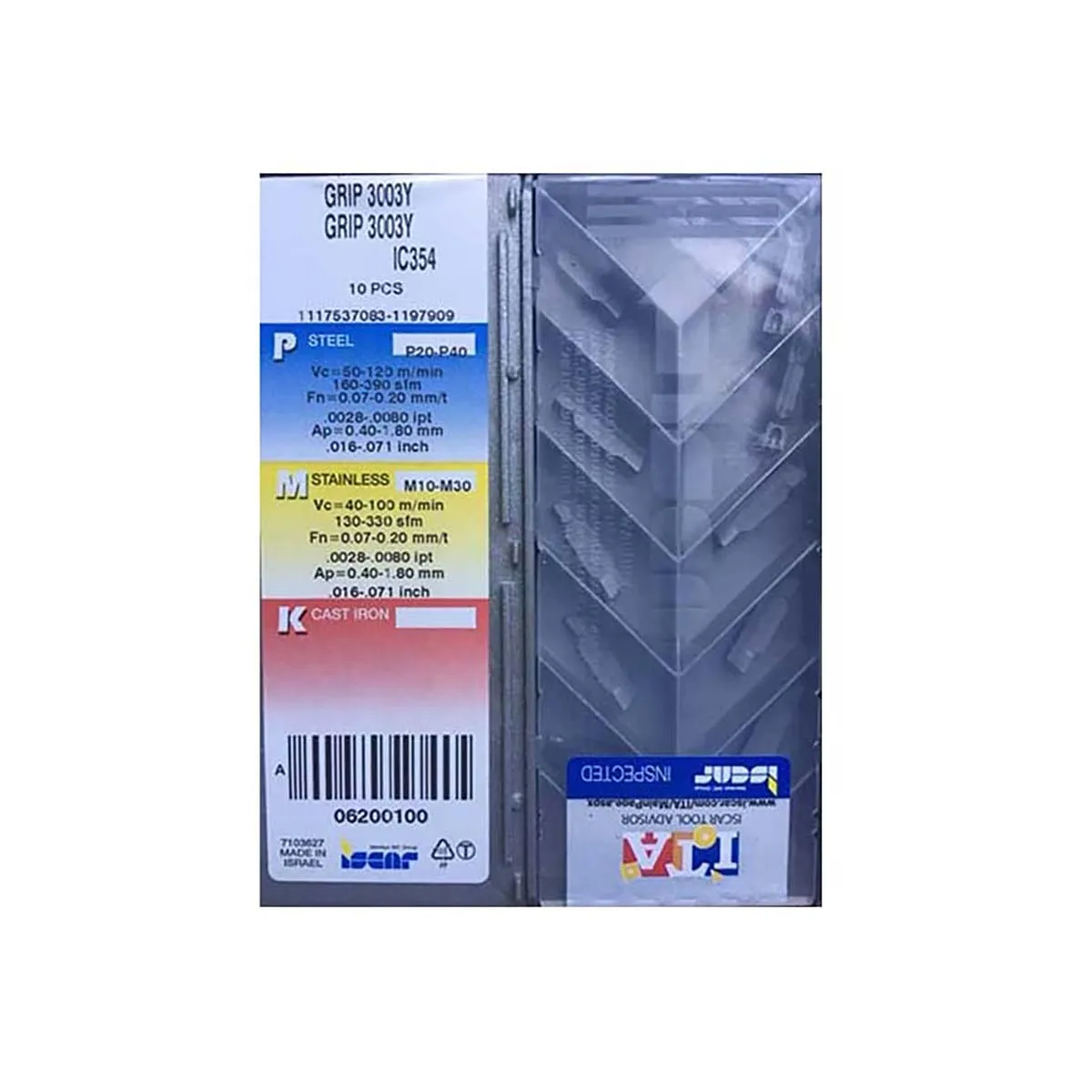 ISCAR 100% Original GRIP GRIP5008Y GRIP4004Y GRIP3003Y GRIP3002Y IC908 Threading Turning Carbide Inserts Blades Theading Insert
ISCAR 100% Original GRIP GRIP5008Y GRIP4004Y GRIP3003Y GRIP3002Y IC908 Threading Turning Carbide Inserts Blades Theading Insert