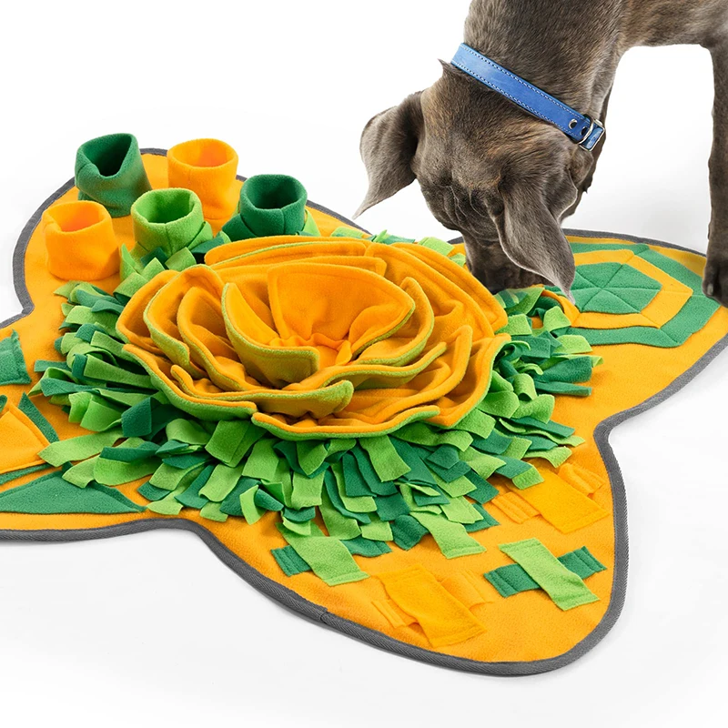 Snuffle Mat for Dogs, Interactive Dog Puzzle Toys, Sniffing Encourages, Natural Foraging Skills Training and Stress Relief
Snuffle Mat for Dogs, Interactive Dog Puzzle Toys, Sniffing Encourages, Natural Foraging Skills Training and Stress Relief