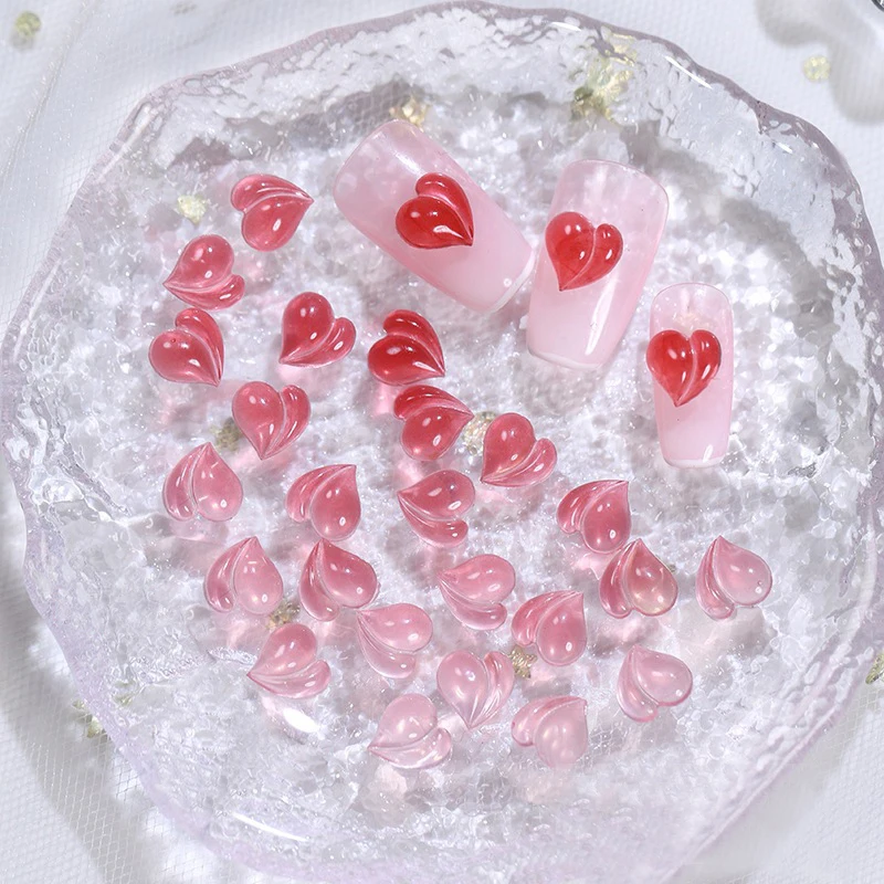 10PCS Acrylic Nail Decor Peach Heart Shaped UV Sensitive 3D Crystal Transparent Rhinestones Nail Art DIY Manicure Accessories
10PCS Acrylic Nail Decor Peach Heart Shaped UV Sensitive 3D Crystal Transparent Rhinestones Nail Art DIY Manicure Accessories