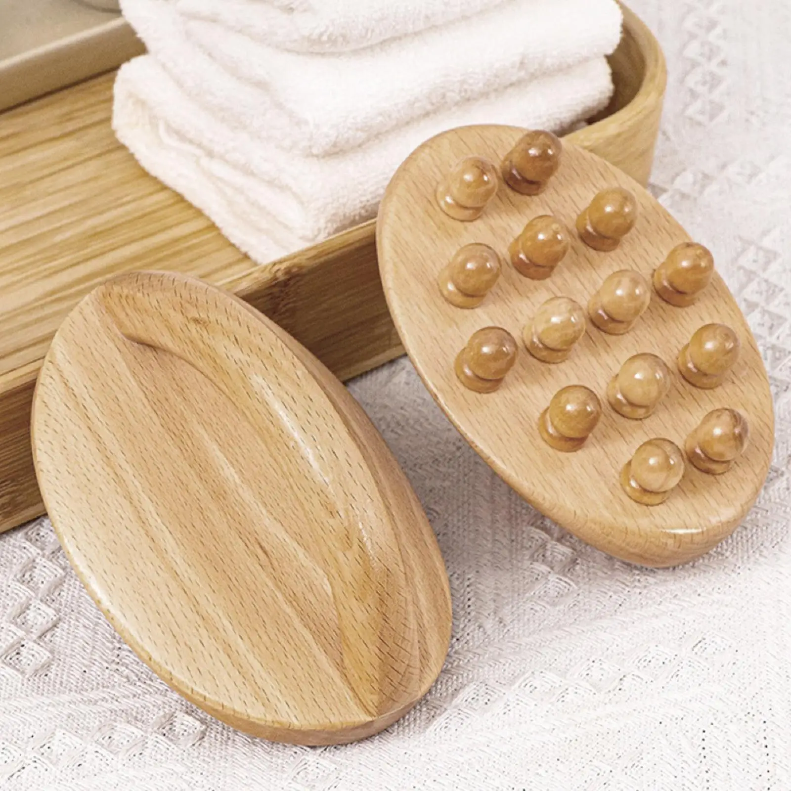 14 Beads Wood Mushroom Therapy Massager Handheld Gua Wood Therapy Massage Body Meridian Massager Sha Tool Brush Scraping Fu L8N6
14 Beads Wood Mushroom Therapy Massager Handheld Gua Wood Therapy Massage Body Meridian Massager Sha Tool Brush Scraping Fu L8N6