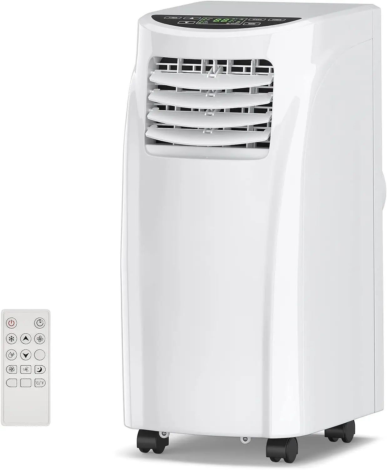 

Air Conditioners, 8000 BTU Air Conditioner Unit spaces up to 230 Sq.Ft with Remote Control Dehumidifier Function Window Mount,