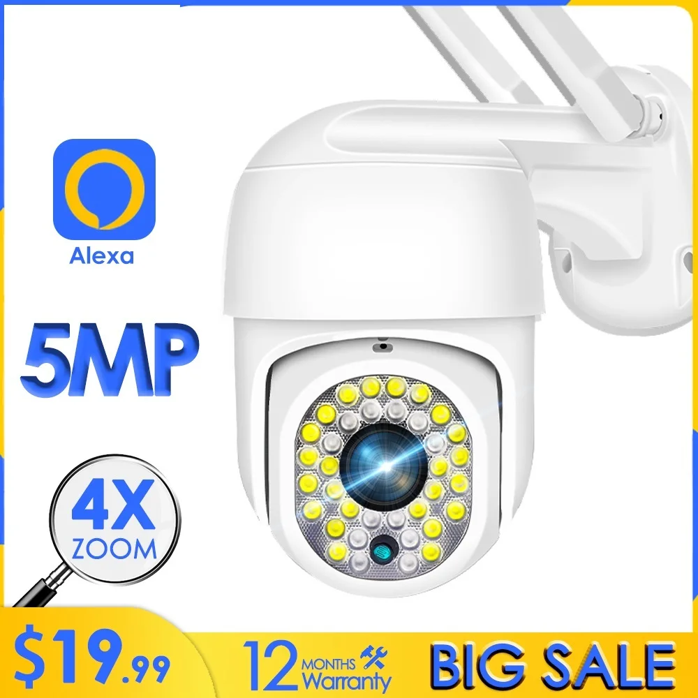 NEW 5MP IP Camera WiFi 3MP Video Surveillance Security Camera Outdoor CCTV Wireless 1080P 4X Digital Zoom Motion Detection
NEW 5MP IP Camera WiFi 3MP Video Surveillance Security Camera Outdoor CCTV Wireless 1080P 4X Digital Zoom Motion Detection