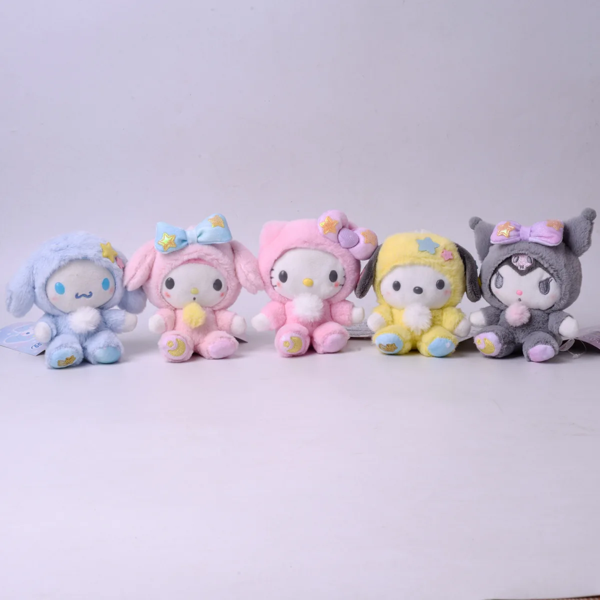 Sanrio Kawaii японское аниме Звезды Луна плюшевая кукла Kuromi Melody Cinnamoroll Kt Cat Purin Dog плюшевые игрушки детские подарки
Sanrio Kawaii японское аниме Звезды Луна плюшевая кукла Kuromi Melody Cinnamoroll Kt Cat Purin Dog плюшевые игрушки детские подарки