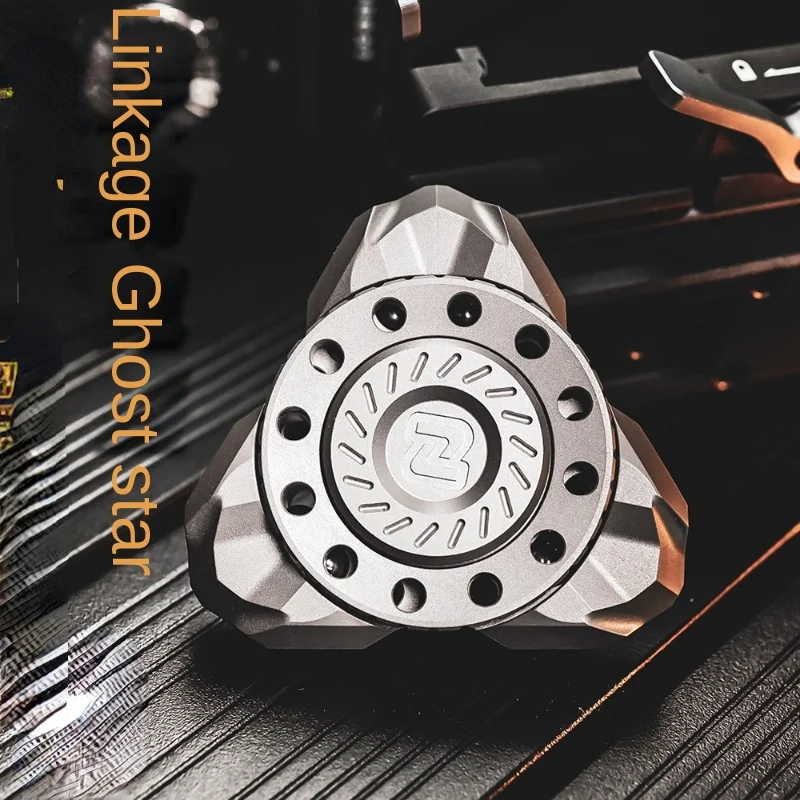 Linkage Ghost Tooth Ghost Star Fingertip Hand Spinner EDC Advanced Adult Pressure Relief Black Technology Toy
Linkage Ghost Tooth Ghost Star Fingertip Hand Spinner EDC Advanced Adult Pressure Relief Black Technology Toy