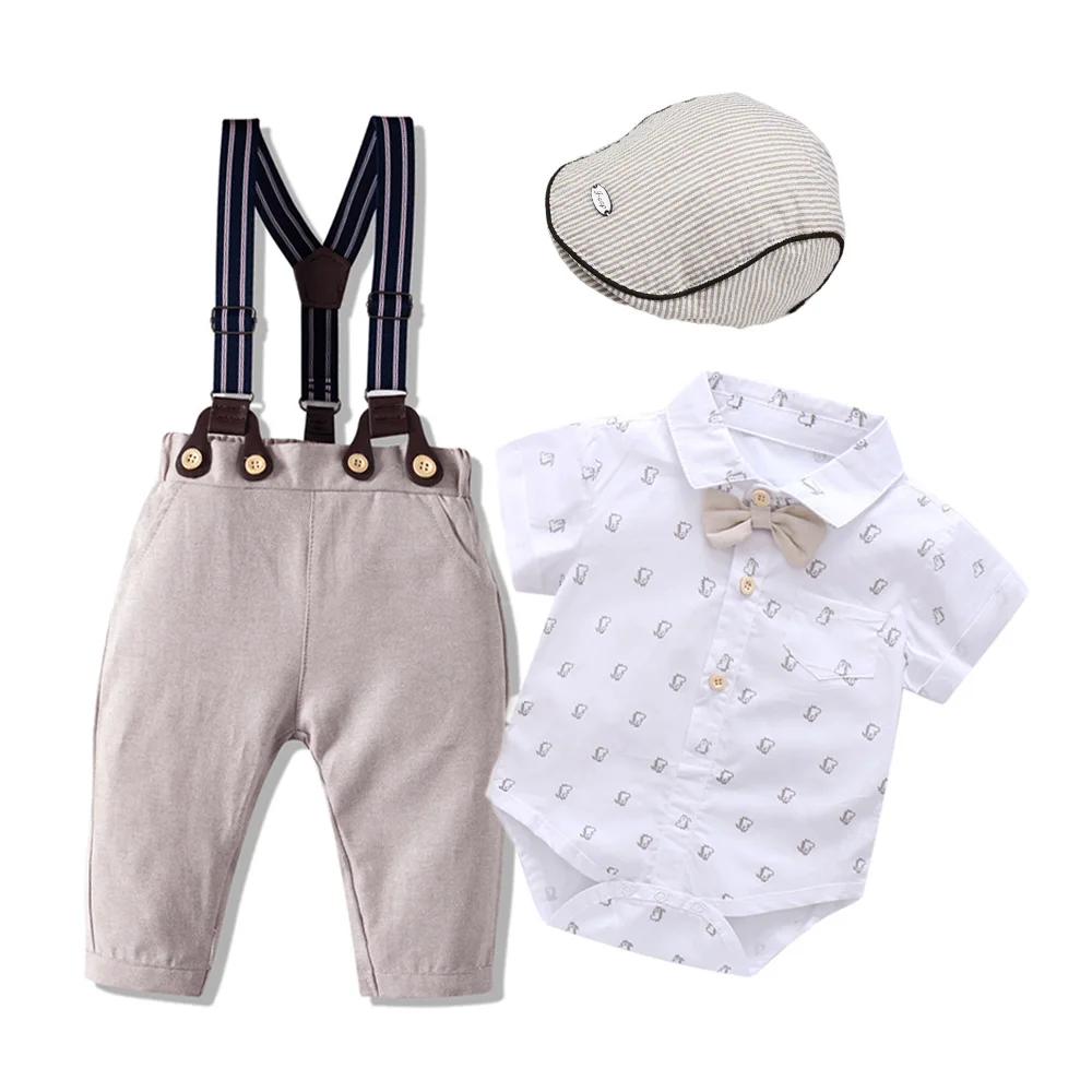 Clothes Baby Boys Cotton Clothing Newborn Infant Printed Bodysuit + Bib Pants Outfit Fashion Children Fall Costume
Clothes Baby Boys Cotton Clothing Newborn Infant Printed Bodysuit + Bib Pants Outfit Fashion Children Fall Costume