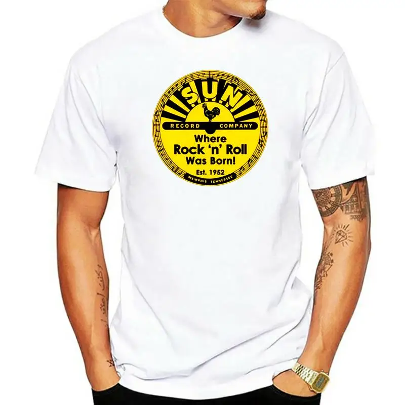 Sun Record T-Shirt Mens Tee Size S - 3XL Fan Gift New From US Cotton Classic Unique Tops Tee Shirt
Sun Record T-Shirt Mens Tee Size S - 3XL Fan Gift New From US Cotton Classic Unique Tops Tee Shirt