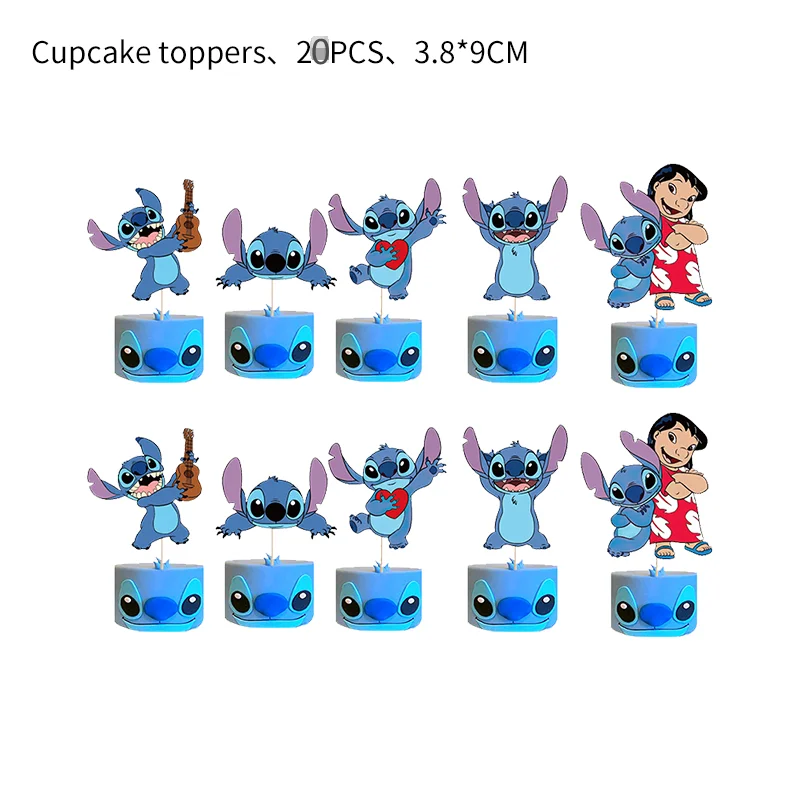 Набор украшений для дня рождения Стич
Набор украшений для дня рождения Стич