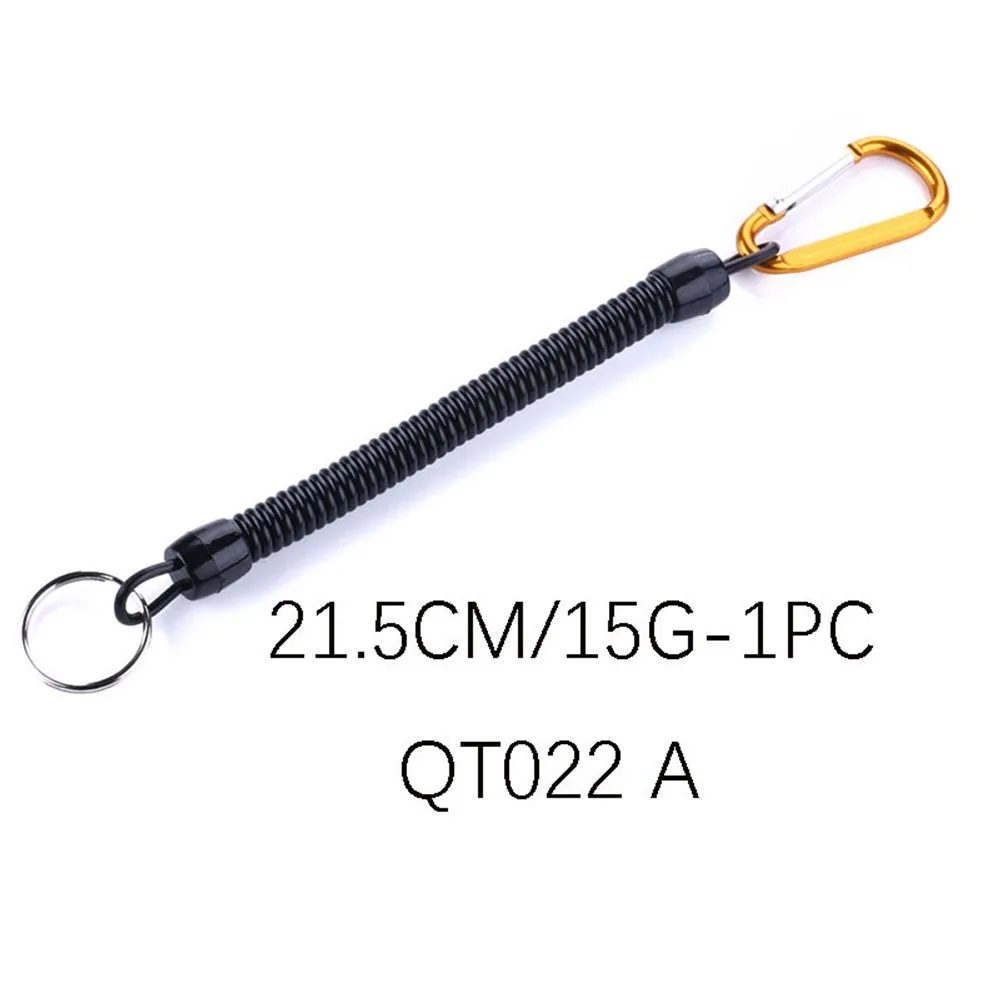 Retractable Spring Elastic Rope Security Key Chain Holder Safety Coil Carabiner Rope Tools Safety Belt Clip Hooks Fishing Parts
Retractable Spring Elastic Rope Security Key Chain Holder Safety Coil Carabiner Rope Tools Safety Belt Clip Hooks Fishing Parts