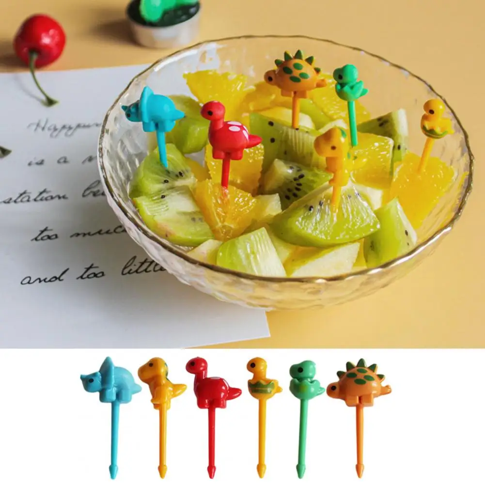 6Pcs/Set Adorable Mini Dinosaur Fruit Forks Cute Cartoon Animal Bento Stick Decoration Fork Fruit Stick
6Pcs/Set Adorable Mini Dinosaur Fruit Forks Cute Cartoon Animal Bento Stick Decoration Fork Fruit Stick