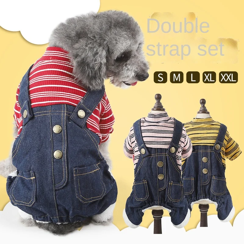 Dog Clothes Jumpsuits for Dog Jacket Puppy Dog Clothes Pet Outfits Dog Denim Coat Jeans Costume Chihuahua Poodle Bichon Pet
Dog Clothes Jumpsuits for Dog Jacket Puppy Dog Clothes Pet Outfits Dog Denim Coat Jeans Costume Chihuahua Poodle Bichon Pet