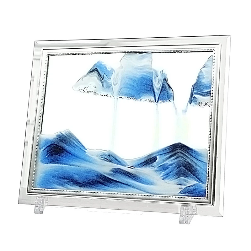 3D Square Moving Flowing Liquid Sand Art Picture Sandscape Desktop Home Decor Office Room Photo Child Drawings Frame
3D Square Moving Flowing Liquid Sand Art Picture Sandscape Desktop Home Decor Office Room Photo Child Drawings Frame