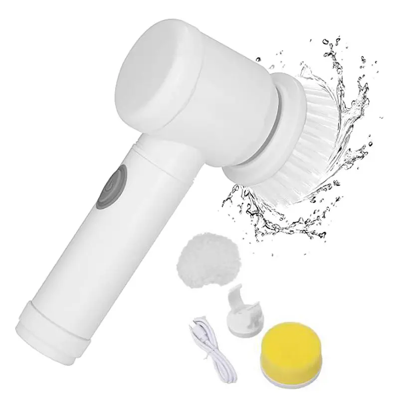 Electric Spin Scrubber ,Handheld Bathtub Electric Brush Bathroom Rechargeable Scrub Brush Shower Scrubber with 3 Brush Heads 
Electric Spin Scrubber ,Handheld Bathtub Electric Brush Bathroom Rechargeable Scrub Brush Shower Scrubber with 3 Brush Heads
