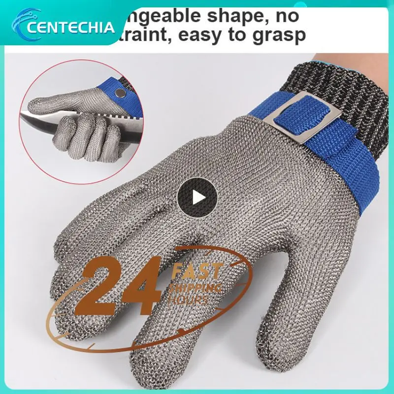 1~8PCS Stainless Steel Grade 5-9 Anti-cut Wear-resistant Slaughter Gardening Hand Protection Labor Insurance Steel Wire Gloves
1~8PCS Stainless Steel Grade 5-9 Anti-cut Wear-resistant Slaughter Gardening Hand Protection Labor Insurance Steel Wire Gloves
