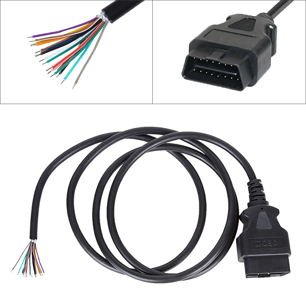 1Ft 16Pin Car OBD2 Scanner Diagnostic Male Extension Cable Auto Audio Cord Accessories
1Ft 16Pin Car OBD2 Scanner Diagnostic Male Extension Cable Auto Audio Cord Accessories
