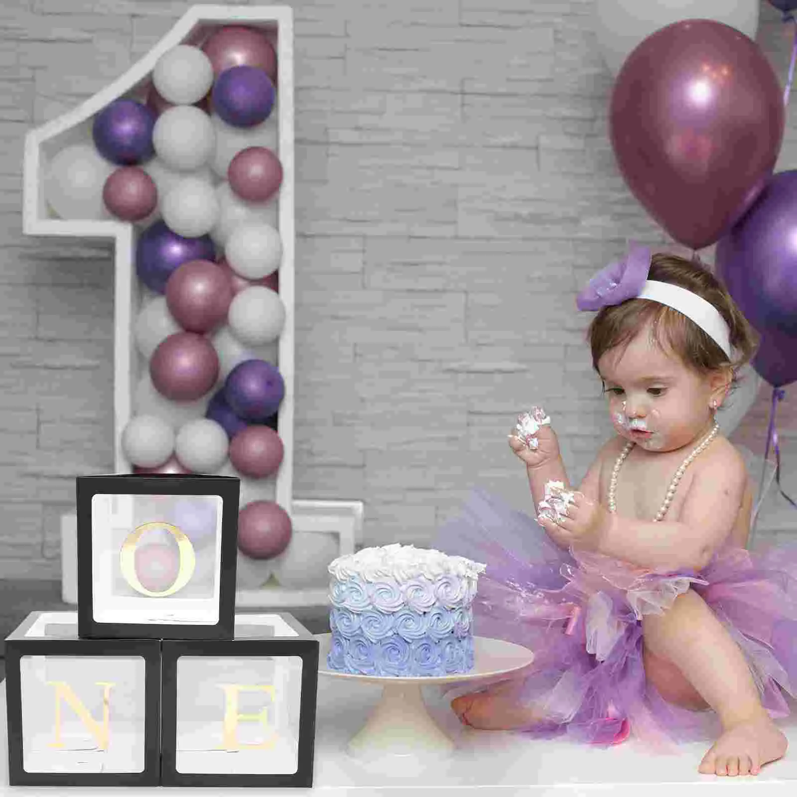 One Balloon Box First Birthday Decorations Boy 1st Boys Girl Letter Paper Photoshoot Props Baby
One Balloon Box First Birthday Decorations Boy 1st Boys Girl Letter Paper Photoshoot Props Baby