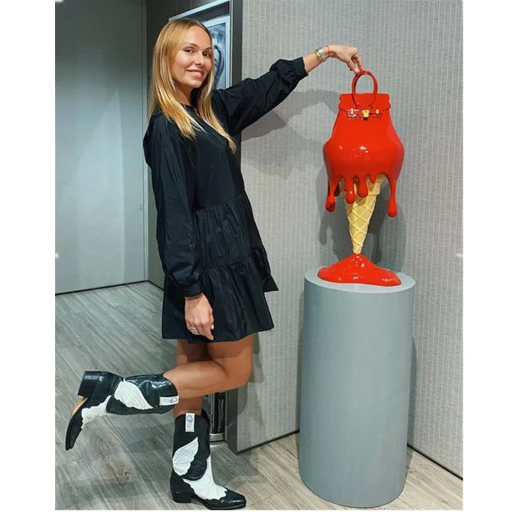 Nordic Style Baby Birkream Statue Art GK Ice Cream Bag Sculpture Decoration Accessories Home Decor for Living Room Modern
Nordic Style Baby Birkream Statue Art GK Ice Cream Bag Sculpture Decoration Accessories Home Decor for Living Room Modern