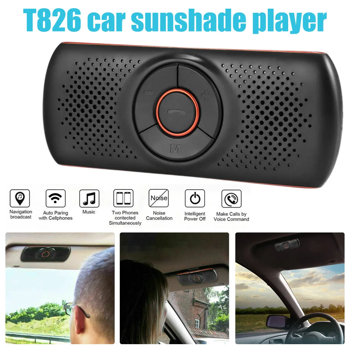 new Car Bluetooth Speaker Handsfree Bluetooth 4.2 Car Sun Visor Speaker Wireless Noise Cancellation Stereo Car Music Player Siri
new Car Bluetooth Speaker Handsfree Bluetooth 4.2 Car Sun Visor Speaker Wireless Noise Cancellation Stereo Car Music Player Siri