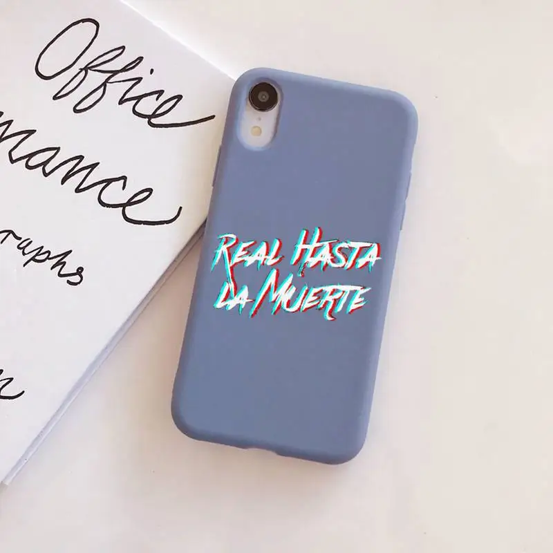 Yinuoda Anuel AA Real Hasta La Muerte Phone Case Soft Solid Color for iPhone 11 12 13 mini pro XS MAX 8 7 6 6S Plus X XR
Yinuoda Anuel AA Real Hasta La Muerte Phone Case Soft Solid Color for iPhone 11 12 13 mini pro XS MAX 8 7 6 6S Plus X XR