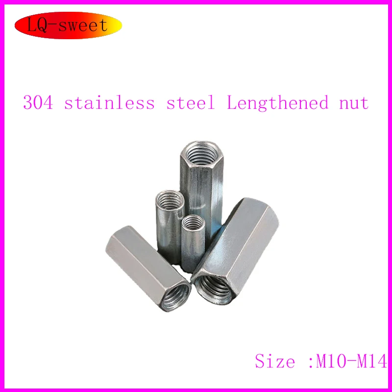 304 Stainless Steel extension and thickening Nut hexagon connection Nut connection Nut M10-M8
304 Stainless Steel extension and thickening Nut hexagon connection Nut connection Nut M10-M8