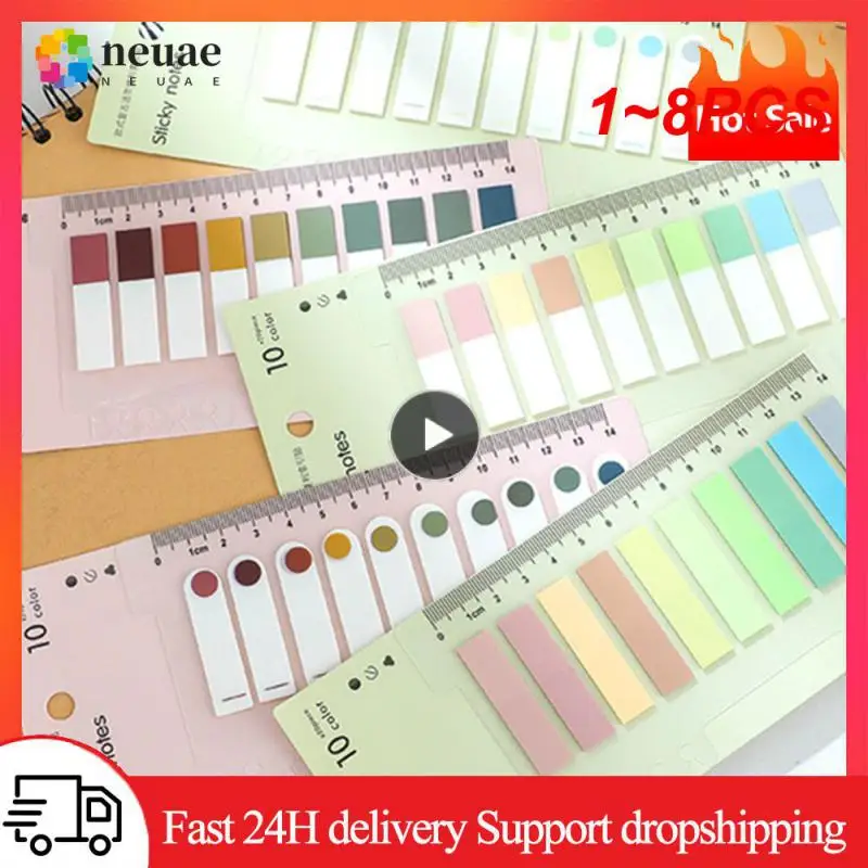 1~8PCS Sheets Colorful Notes Memo Pad Self Adhesive Label Bookmarks Notepad School Office Stationery Supplies
1~8PCS Sheets Colorful Notes Memo Pad Self Adhesive Label Bookmarks Notepad School Office Stationery Supplies