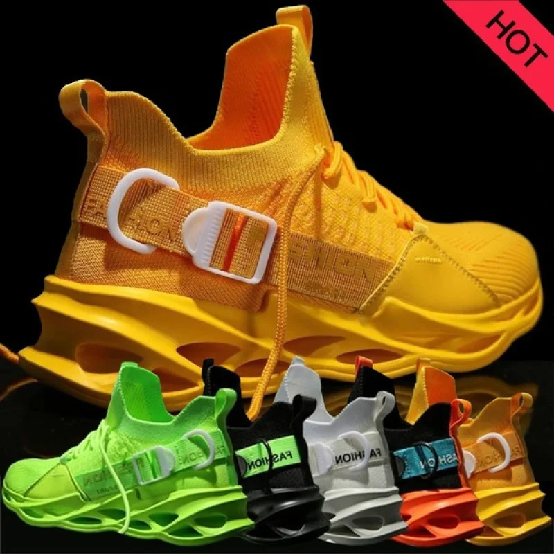2022 Men's Casual Lightweight Breathable Sneakers Non-slip Wear-Resistant Blade Sneakers Outdoor Sneakers EU38-46
2022 Men's Casual Lightweight Breathable Sneakers Non-slip Wear-Resistant Blade Sneakers Outdoor Sneakers EU38-46