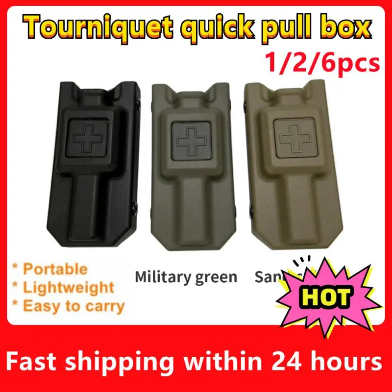 Outdoor Tactical Tourniquet Storage Box Quick Pull Sleeve Military EDC Bag First Aid Kits Nylon Rotary Bandage
Outdoor Tactical Tourniquet Storage Box Quick Pull Sleeve Military EDC Bag First Aid Kits Nylon Rotary Bandage