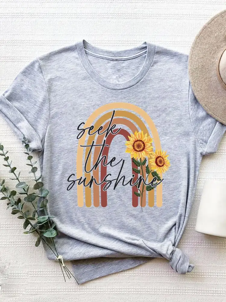 Flower Lovely Cute Trend Short Sleeve Graphic T-shirt Women Summer Clothes Clothing Print T Shirt Fashion O-neck Tee Top
Flower Lovely Cute Trend Short Sleeve Graphic T-shirt Women Summer Clothes Clothing Print T Shirt Fashion O-neck Tee Top