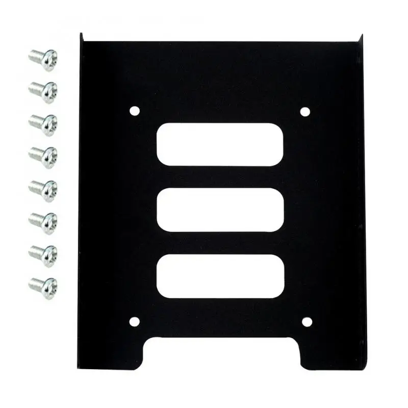 2.5 inch to 3.5 inch SSD HDD Adapter Bracket Hard Drive Holder SSD Tray For Desktop PC Metal Mounting Kit Bracket Dock
2.5 inch to 3.5 inch SSD HDD Adapter Bracket Hard Drive Holder SSD Tray For Desktop PC Metal Mounting Kit Bracket Dock