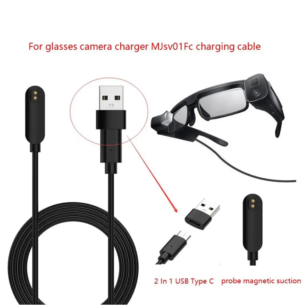 Зарядный Usb-кабель 2 в 1, зарядное устройство, шнур питания, совместимый с Xiaomi Mijia Smart Glasses Camera Mjsv01fc
Зарядный Usb-кабель 2 в 1, зарядное устройство, шнур питания, совместимый с Xiaomi Mijia Smart Glasses Camera Mjsv01fc