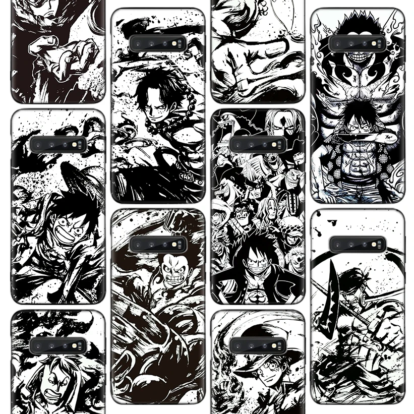 One Piece Black White Anime Phone Case For Samsung Galaxy S10 Plus S20 FE S21 S22 Ultra S10E S8 S9 + S7 Edge J4 Housing Shell Co
One Piece Black White Anime Phone Case For Samsung Galaxy S10 Plus S20 FE S21 S22 Ultra S10E S8 S9 + S7 Edge J4 Housing Shell Co