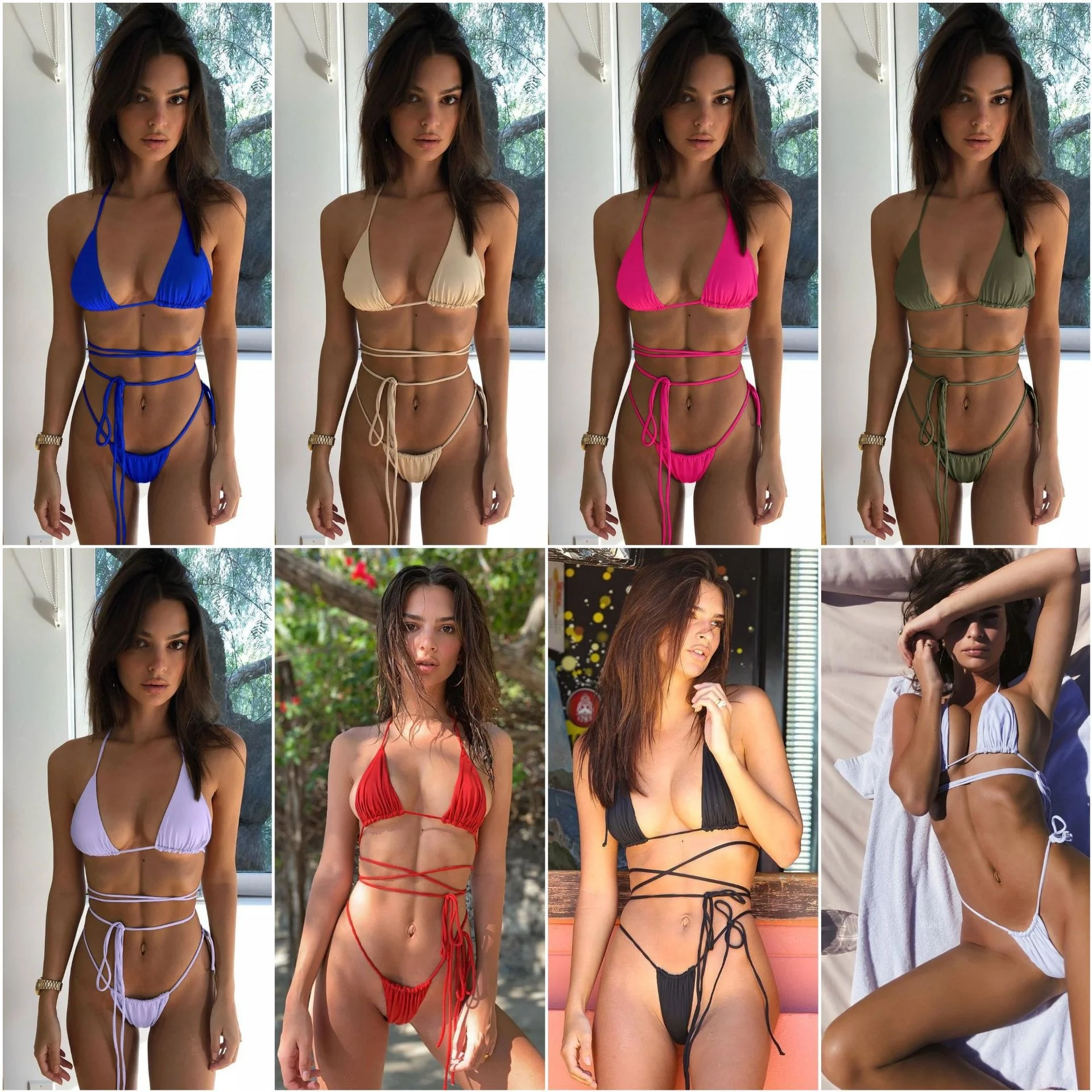 2022 women's split swimsuit simple bandage sexy bikinis women Swimwear Waist Bodysuit Monokini Tankini swimsuit Mini bikini
2022 women's split swimsuit simple bandage sexy bikinis women Swimwear Waist Bodysuit Monokini Tankini swimsuit Mini bikini