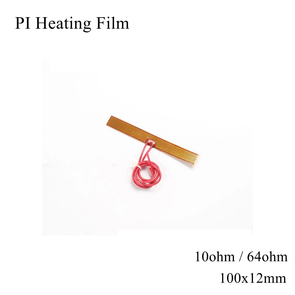100x12mm 5V 12V 24V 110V 220V PI Heating Film Polyimide Adhesive Electric Heater Plate Panel Pad Mat Fuel Foil Oil Engine Tank
100x12mm 5V 12V 24V 110V 220V PI Heating Film Polyimide Adhesive Electric Heater Plate Panel Pad Mat Fuel Foil Oil Engine Tank