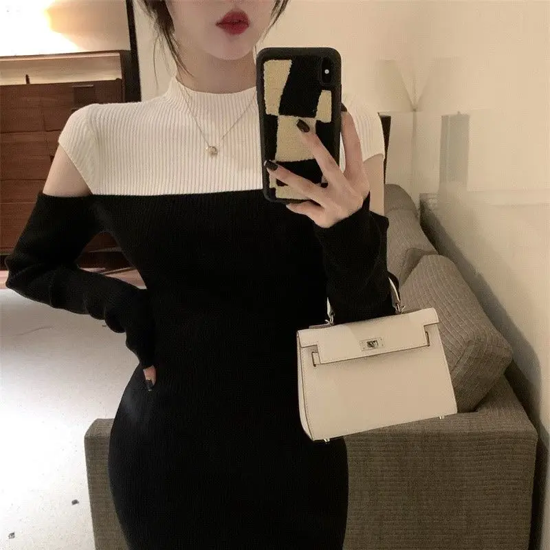 Облегающее длинное серое вязаное платье, одежда, макси-водолазка, вязаное крючком вечернее Черное женское платье, женские платья, шикарные и элегантные красивые
Облегающее длинное серое вязаное платье, одежда, макси-водолазка, вязаное крючком вечернее Черное женское платье, женские платья, шикарные и элегантные красивые