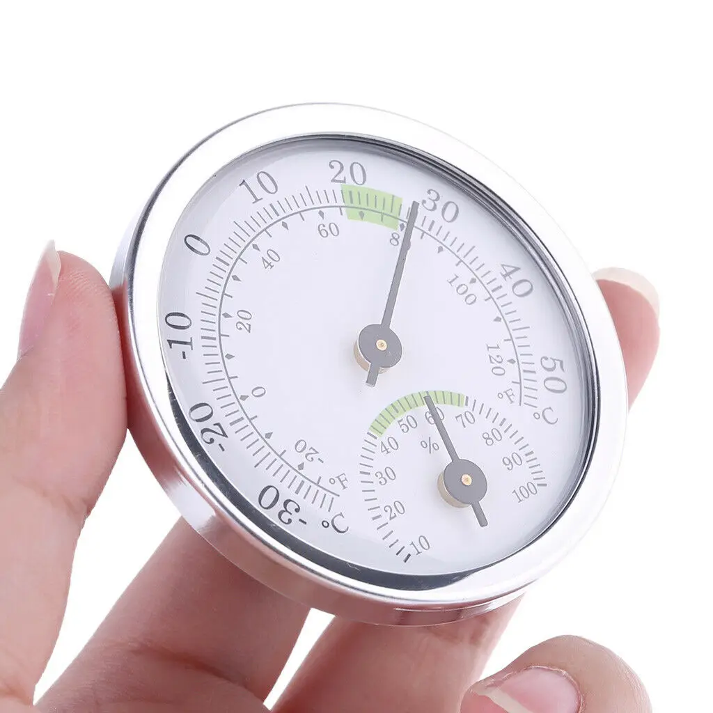 Compact Houses Offices Workshops Monitor Thermometer Hygrometer Indoor Analog Meter Household Wall Mounted Temperature Humidity
Compact Houses Offices Workshops Monitor Thermometer Hygrometer Indoor Analog Meter Household Wall Mounted Temperature Humidity