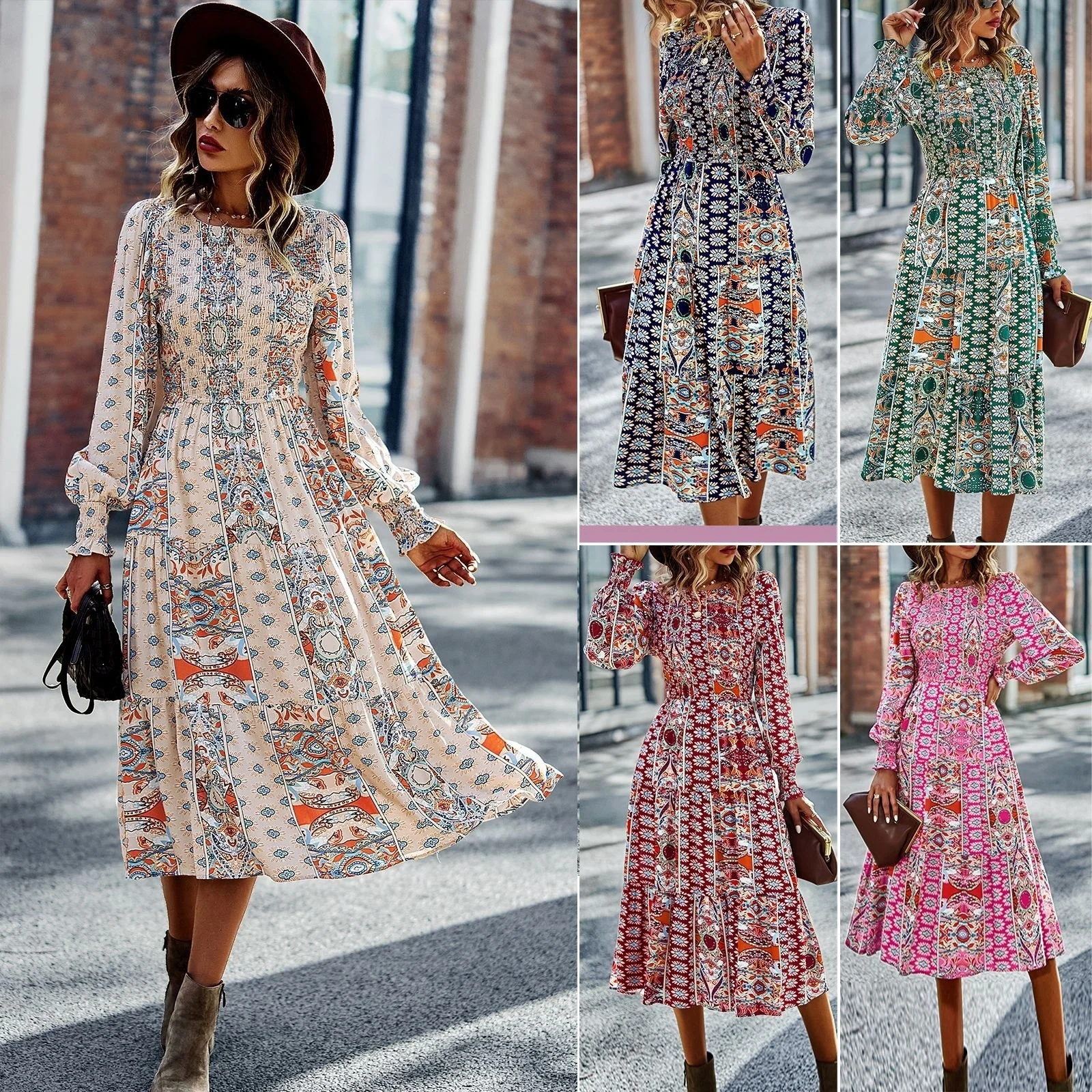 Casual elegant slim sexy 2023 new dress,spring and autumn new fashion Printed dress,self developed and designed Bohemian round n
Casual elegant slim sexy 2023 new dress,spring and autumn new fashion Printed dress,self developed and designed Bohemian round n