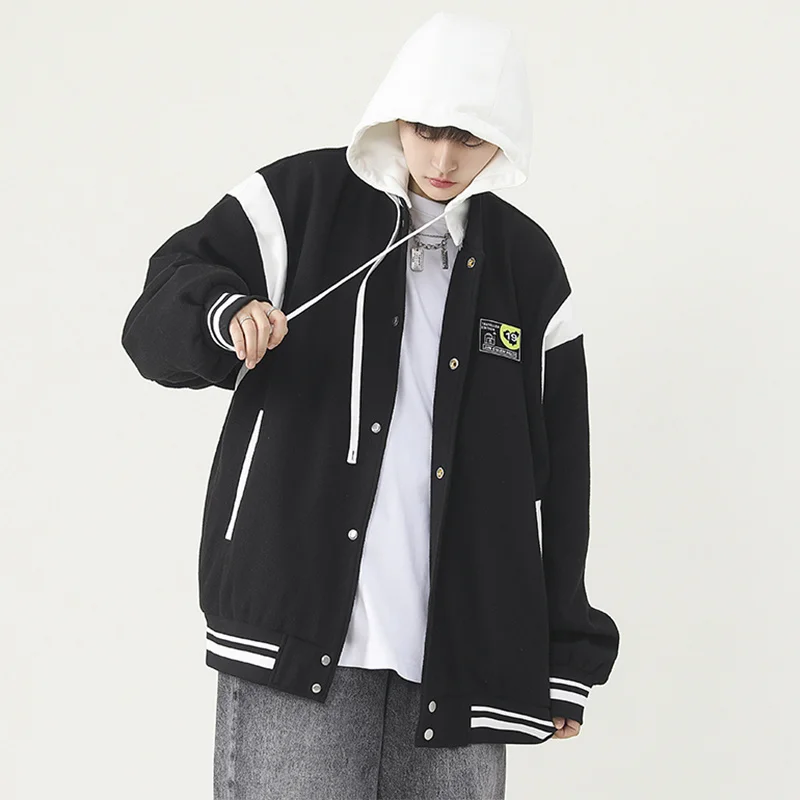 Wool Warm Lamb Hot Baseball Men's Embroidery Letter Print Uniform Jacket Varsity Student Youthful American Street Coat
Wool Warm Lamb Hot Baseball Men's Embroidery Letter Print Uniform Jacket Varsity Student Youthful American Street Coat