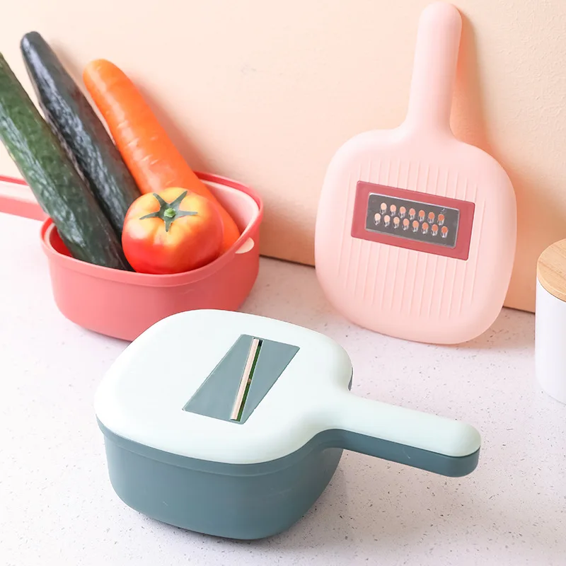 Multifunctional Vegetable Cutter Household Kitchen Drain Basket Vegetable Dual-purpose Vegetable Shredding Artifact Gadgets
Multifunctional Vegetable Cutter Household Kitchen Drain Basket Vegetable Dual-purpose Vegetable Shredding Artifact Gadgets