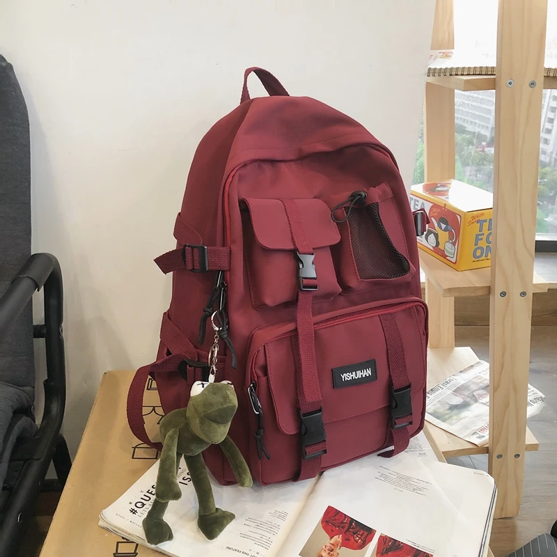 2023 Women Anti Theft School Backpack Black Nylon Casual Bagpack Lady Travel Backpacks Female Rucksack Korean Back Pack Mochila
2023 Women Anti Theft School Backpack Black Nylon Casual Bagpack Lady Travel Backpacks Female Rucksack Korean Back Pack Mochila