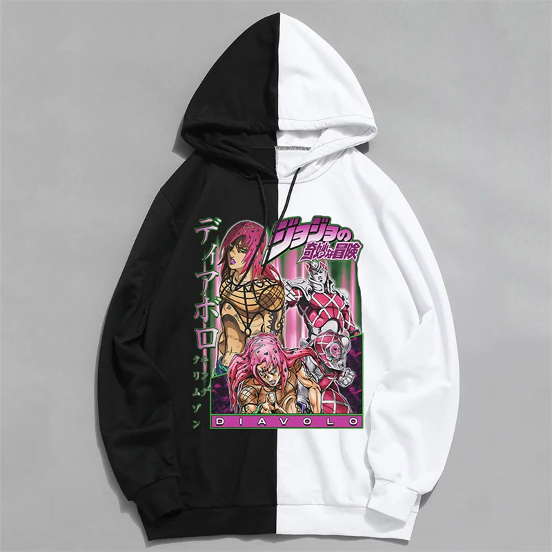 Japanese Anime JoJo's Bizarre Adventure Hoodie for women men oversized Hoodies JoJo's Hooded Sweatshirts Tops Pullovers Unisex
Japanese Anime JoJo's Bizarre Adventure Hoodie for women men oversized Hoodies JoJo's Hooded Sweatshirts Tops Pullovers Unisex