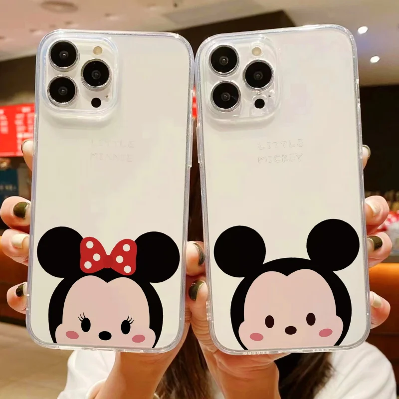 Disney Mickey Mouse Ultra Thin Clear Phone Case For Apple iPhone 13 12 11 Pro 12 13 Mini X XR XS Max 6 6s 7 8 Plus Cover Fundas
Disney Mickey Mouse Ultra Thin Clear Phone Case For Apple iPhone 13 12 11 Pro 12 13 Mini X XR XS Max 6 6s 7 8 Plus Cover Fundas
