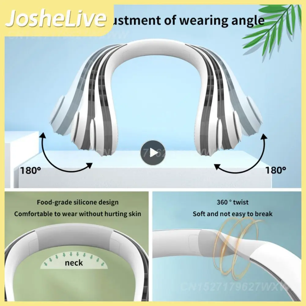 Mini Sports Fan Portable Lazy Outdoor Sports Hanging Small Neck Fan Popular New Silent Mini Leafless Fan Neck Fan Charging Fan
Mini Sports Fan Portable Lazy Outdoor Sports Hanging Small Neck Fan Popular New Silent Mini Leafless Fan Neck Fan Charging Fan