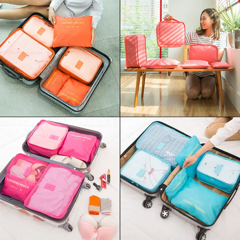 6PCS Travel Storage Bag Set for Clothes Shoes Tidy Organizer Luggage Box Wardrobe Suitcase Pouch Travel Organizer Bag Cube Bag
6PCS Travel Storage Bag Set for Clothes Shoes Tidy Organizer Luggage Box Wardrobe Suitcase Pouch Travel Organizer Bag Cube Bag