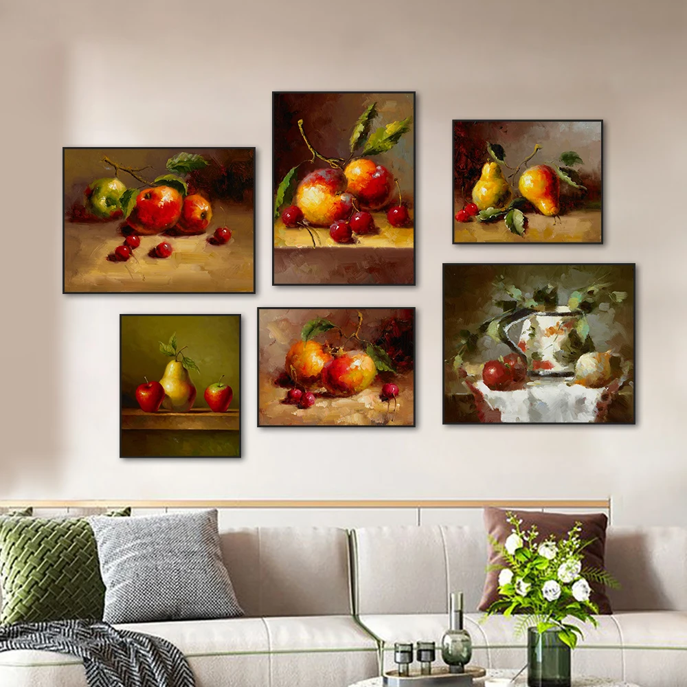Abstract Retro Apple Pear Oil Painting On Canvas Fruit Posters And Prints Wall Art Picture For Living Room Home Decoration
Abstract Retro Apple Pear Oil Painting On Canvas Fruit Posters And Prints Wall Art Picture For Living Room Home Decoration
